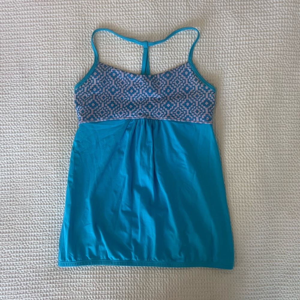 Ivivva Blue Racerback Tank Top